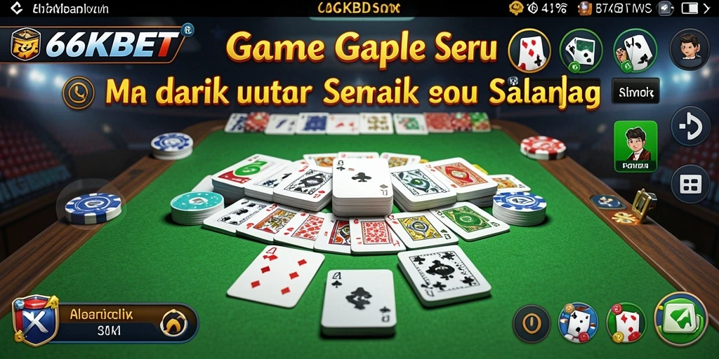 Tampilan gameplay seru dan interaksi pemain di 66KBET.