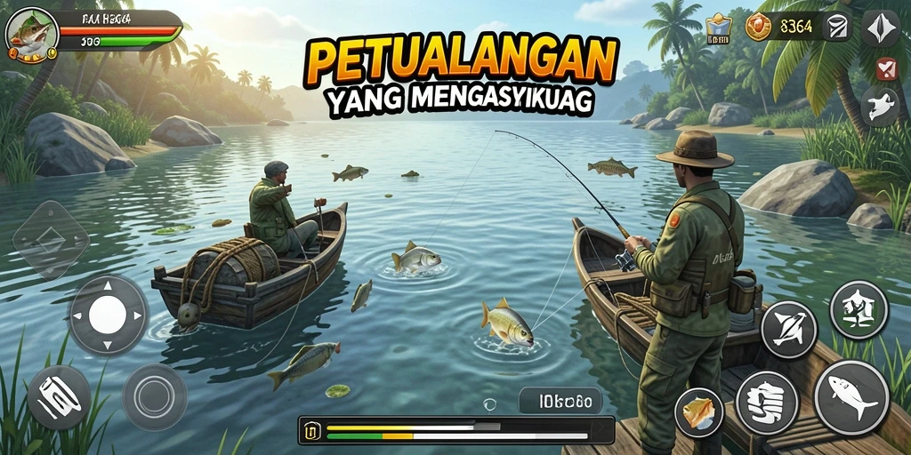 Tangkapan ikan besar dalam permainan 8364.