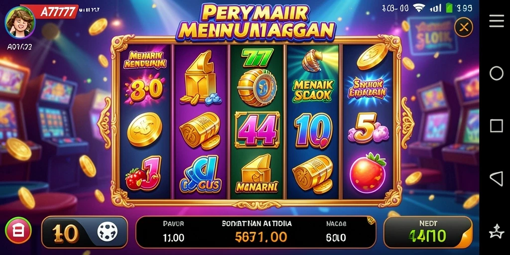 Tampilan menarik dari gameplay A7777 yang seru dan menegangkan.