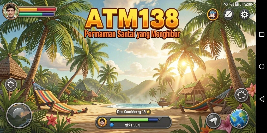 Screenshot gameplay <strong>ATM138</strong> menampilkan karakter lucu dalam aksi yang mengasyikkan.