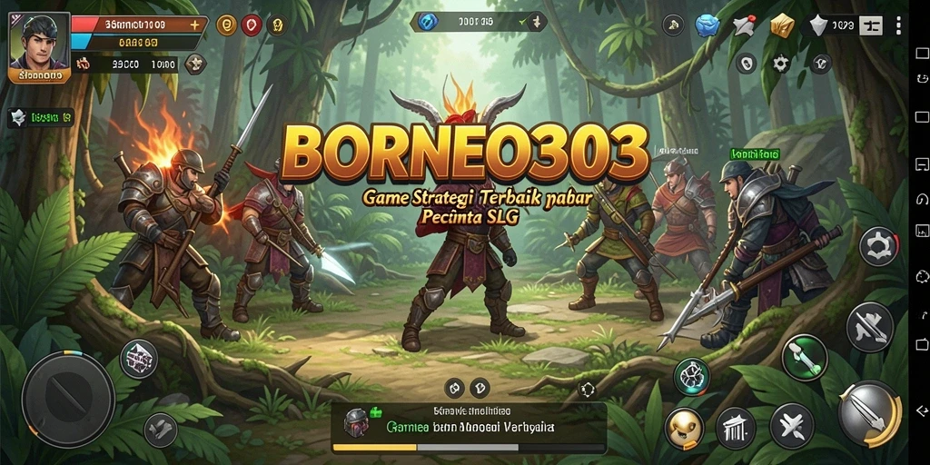 Tampilan gameplay BORNEO303 menunjukkan taktik dan strategi yang mendebarkan.