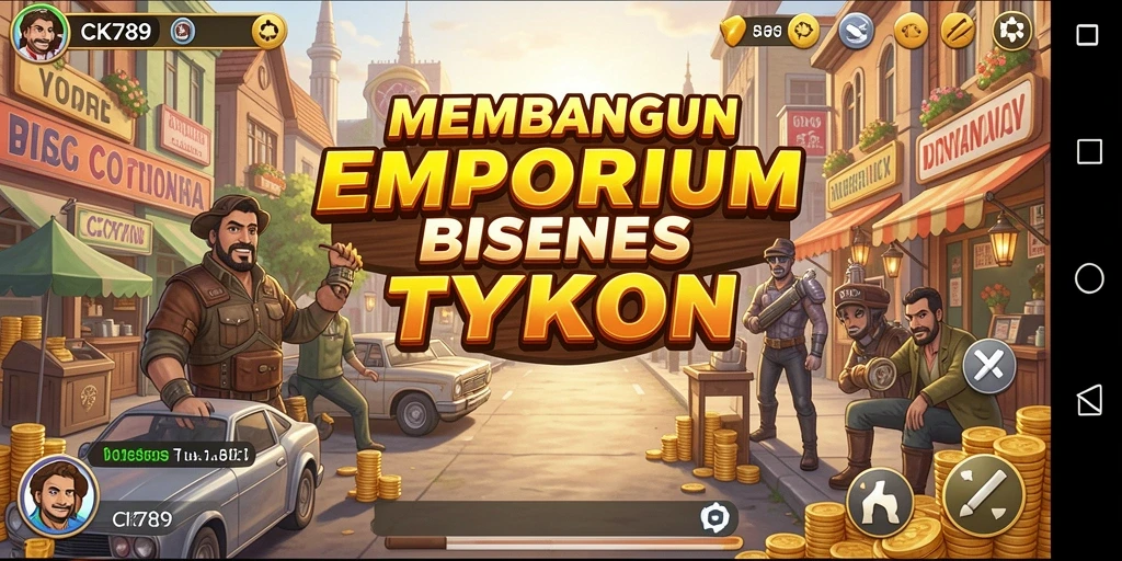 Gameplay CK789 yang menantang dan penuh strategi Tycoon.