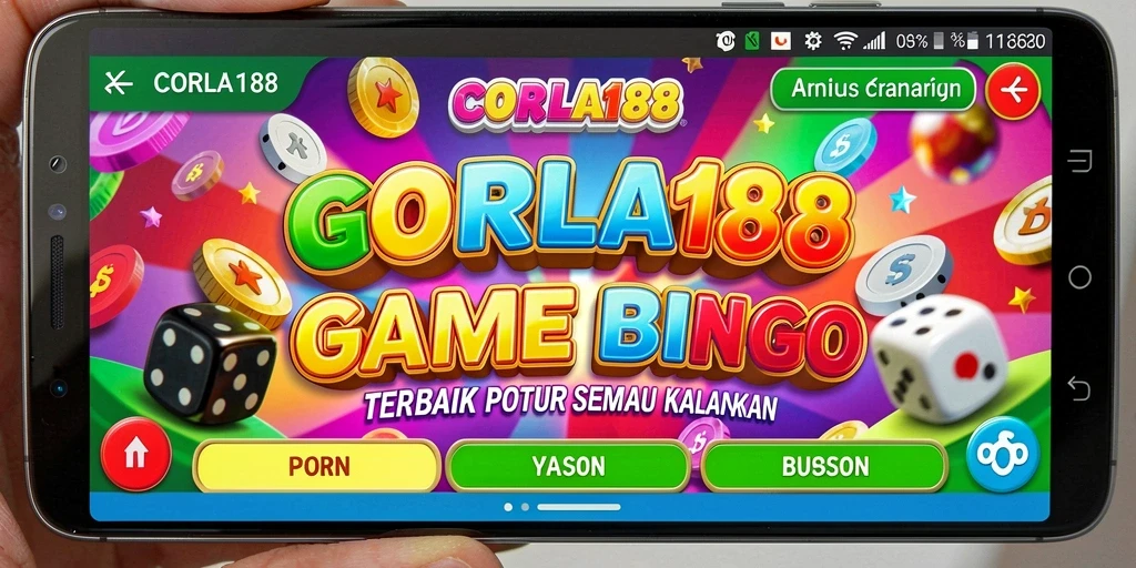 Tampilan utama gameplay Bingo di CORLA188 yang seru dan interaktif.