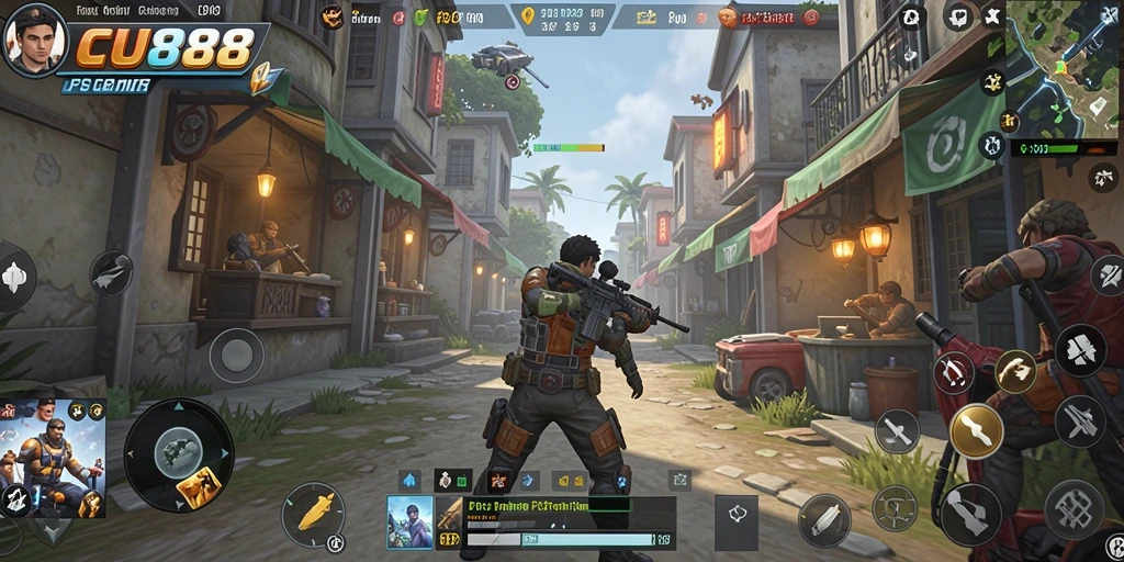 Gameplay seru dan mendebarkan di CU888 dengan aksi FPS yang menakjubkan.