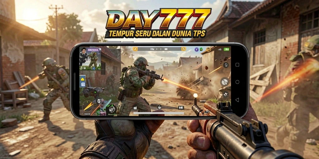 Tampilan gameplay intens dari DAY777 yang memukau dan penuh aksi.