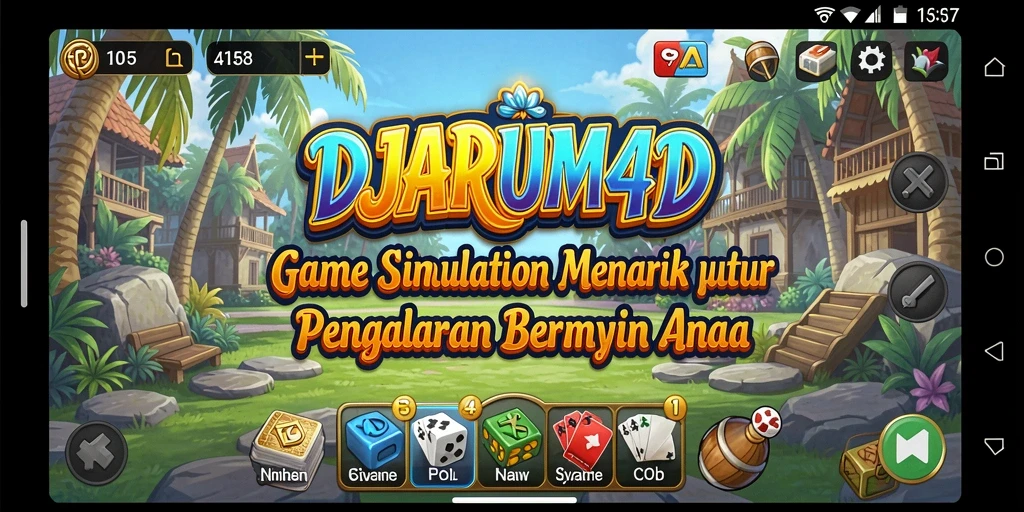 Screenshot gameplay DJARUM4D yang menampilkan aksi seru dalam simulasi.