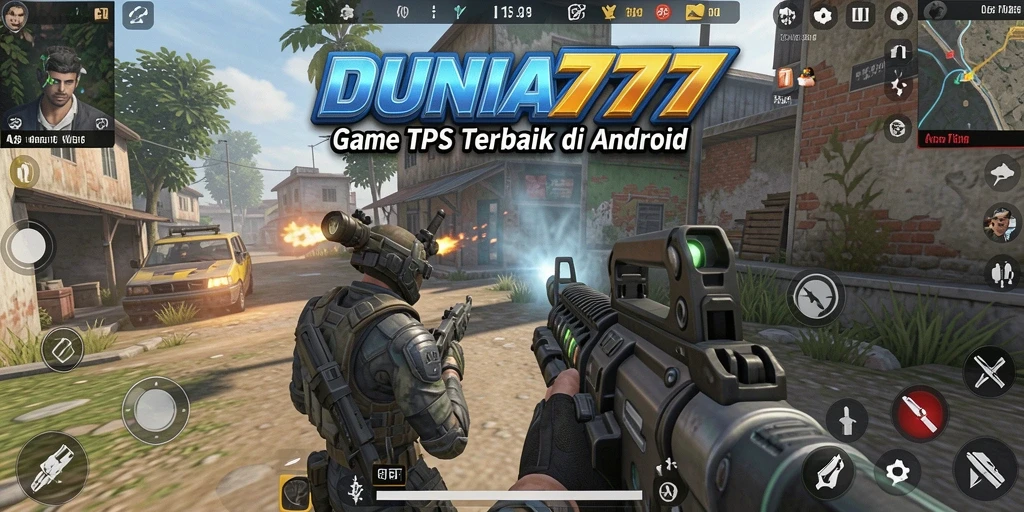 Tampilan gameplay DUNIA777 dengan aksi seru dan misi yang menantang.