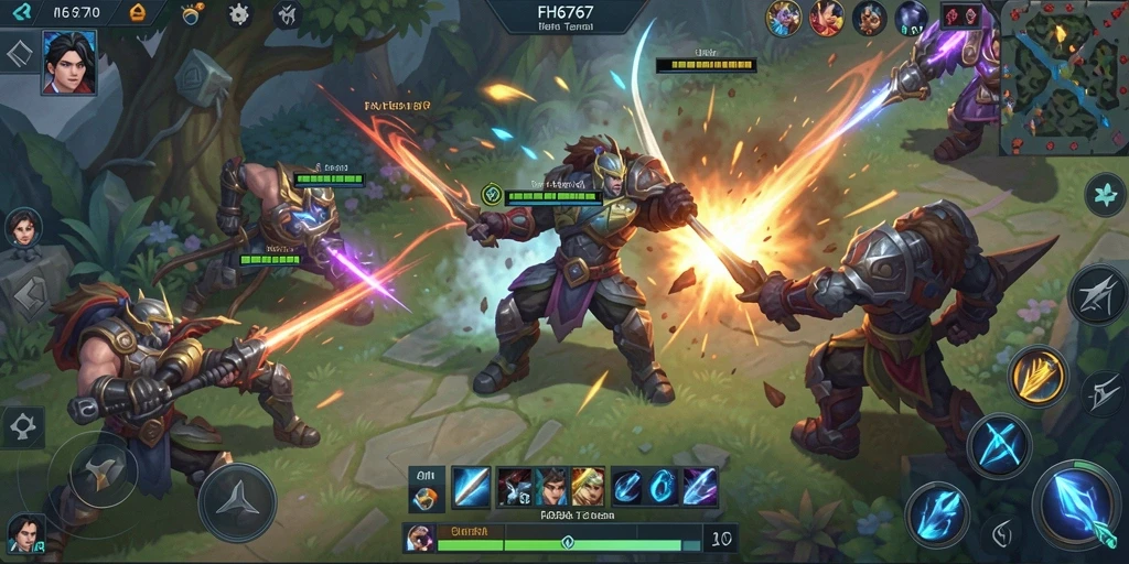 Tampilan gameplay seru dan mengasyikkan di FH6767.