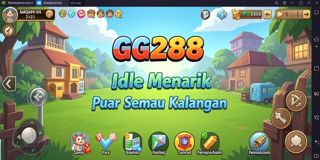 Tampilan gameplay GG288 yang menghibur dan santai.