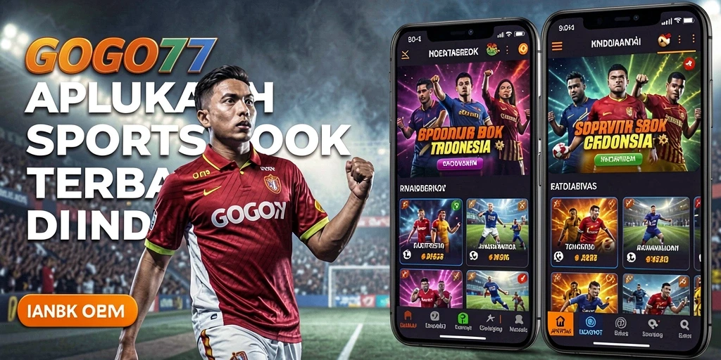 Screenshot GOGO77 menampilkan antarmuka taruhan olahraga yang menarik dan informatif.