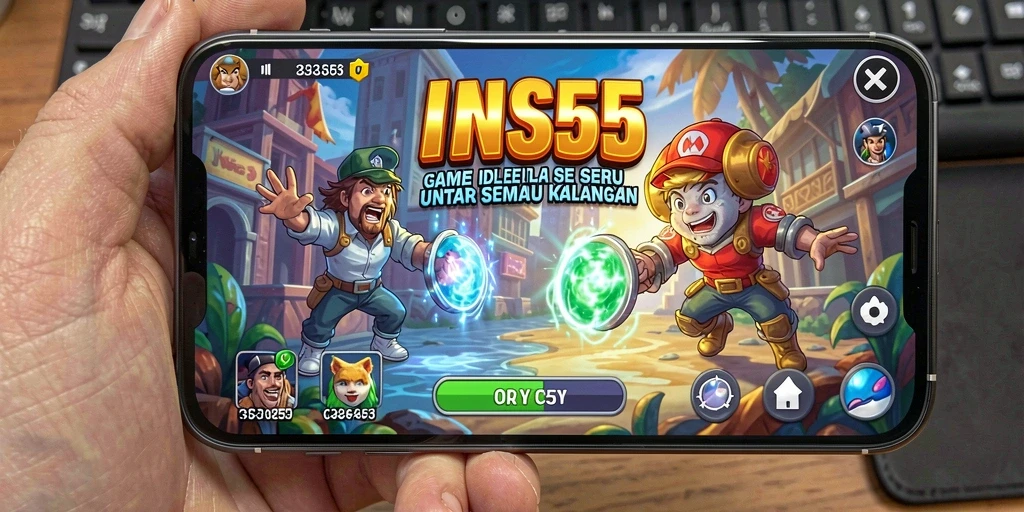 Tampilan gameplay INS55 yang menarik dan interaktif.