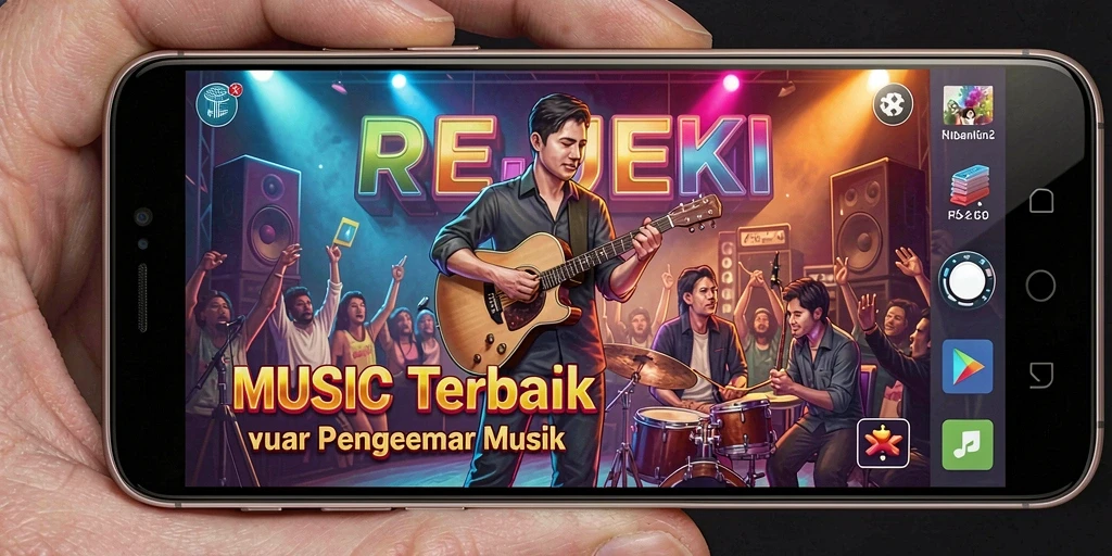 Tampilan menarik dari gameplay REJEKI yang menantang.