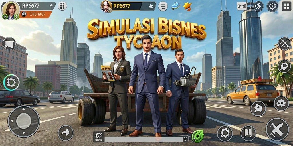 Tampilan gameplay RP6677 yang menarik dan mendebarkan.