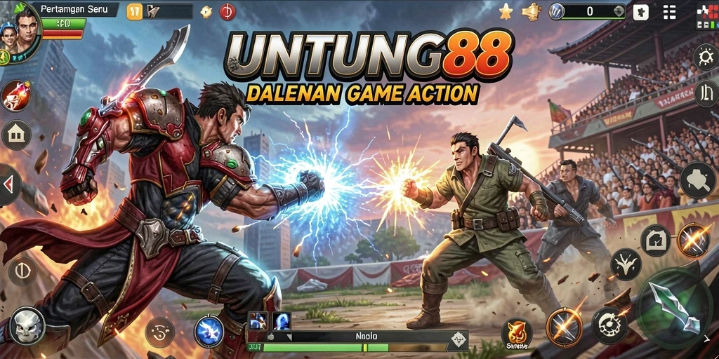 Screenshot UNTUNG88 menampilkan aksi seru dalam permainan.
