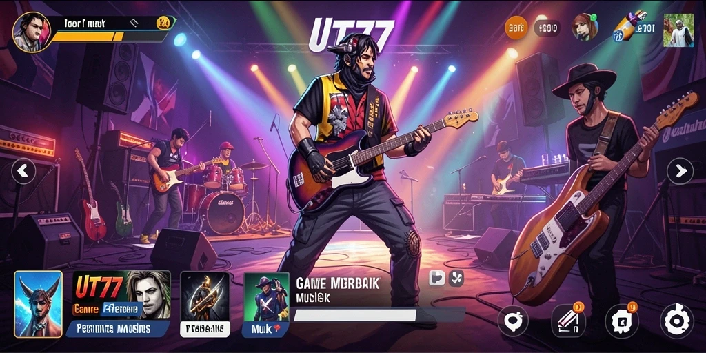 Tampilan gameplay UT77 yang menarik dan interaktif.